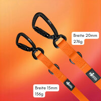 Umhängeleine WOOFLEX® Pro Sunset Orange