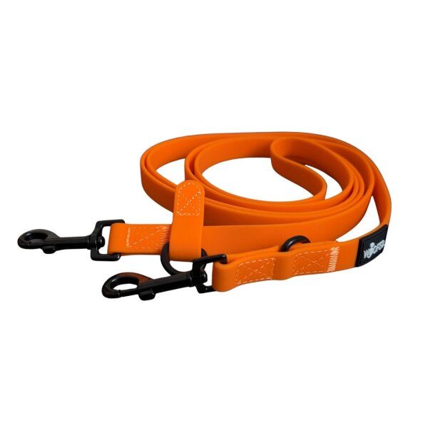 Umhängeleine WOOFLEX® Classic Sunset Orange