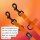 Umhängeleine WOOFLEX® Classic Sunset Orange