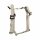 Y-Hundegeschirr WOOFLEX® 4fach-verstellbar mit Griff und Sicherheitsschnallen Desert Sand - wasserfest