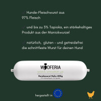 Hundewurst Huhn