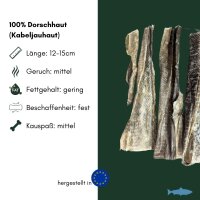 Dorschhaut Streifen
