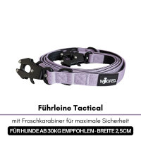 Halsband-Leinen-Set Nylon Lilac