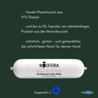 Hundewurst Lachs
