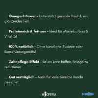 Lachshaut Streifen