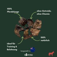 Pferdelunge Würfel