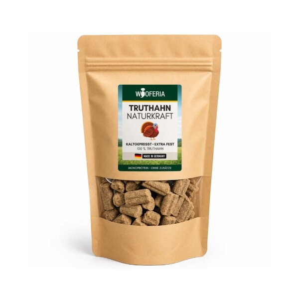 Truthahn Naturkraft Snacks , kaltgepresst