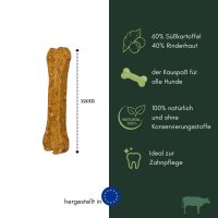 Süßkartoffel Kauknochen
