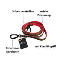 Nylon Pro Führleine Hunter Glow