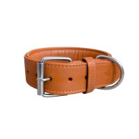 Lederhalsband Classic Soft - Cognac