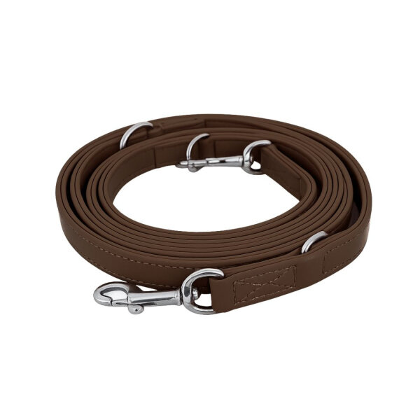Leder Führleine Classic Soft - Dark Brown