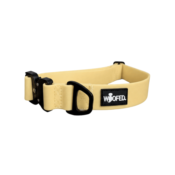 Halsband WOOFLEX® Tactical verstellbar ohne Griff Lemon Grass