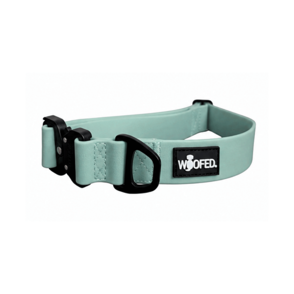 Halsband WOOFLEX® Tactical verstellbar ohne Griff Jade Green