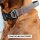 Halsband WOOFLEX® Tactical verstellbar mit Griff Espresso