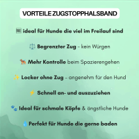 Zugstopphalsband WOOFLEX® Jade Green