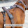 Y-Hundegeschirr WOOFLEX® 4fach-verstellbar mit Griff und Sicherheitsschnallen Espresso - wasserfest