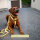 Y-Hundegeschirr WOOFLEX® 4fach-verstellbar mit Griff und Sicherheitsschnallen Lemon Grass - wasserfest