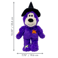 KONG Halloween Wild Knots Witch Bear M/L - Lila