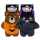 KONG Halloween Snuzzles Bat & Bear Assorti