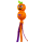 KONG Halloween Wubba Ballistic Jack-o-Lantern L